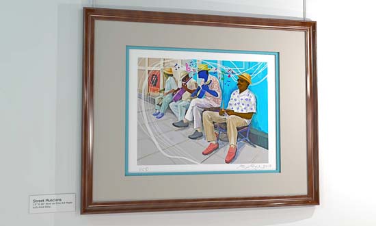 Cuba Musicians Painting