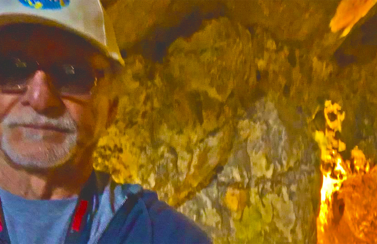 Alan Assad at the Tel Megiddo